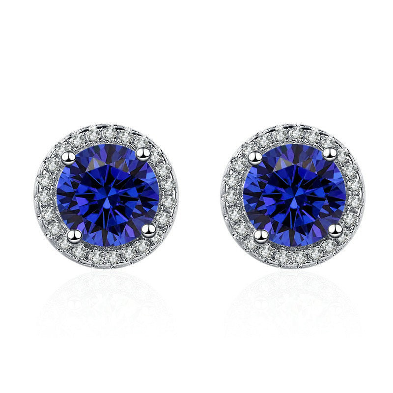 Lúcia Celestine Earrings | White Gold